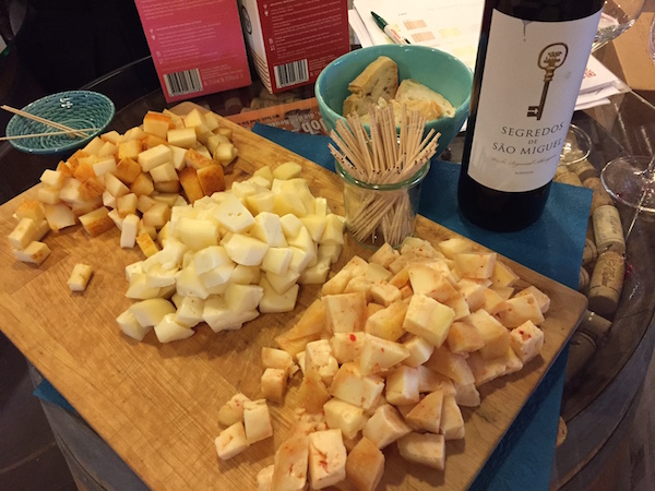 Käse aus der eigenen Landwirtschaft - ein Gedicht bei der After-Work-Party in Stuttgart mit Vinho Verde Festival
