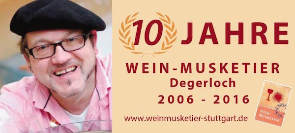 10 Jahre Wein und Champagner in Stuttgart-Degerloch beim Wein-Musketier Guido Keller kaufen!