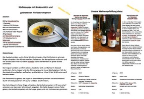 Speisemeisterei - Wein- & Kürbis Oktober
