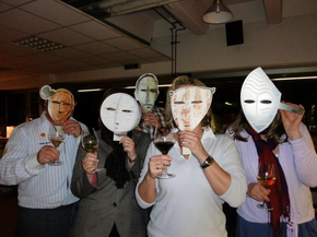 Maskenball im Wein-Musketier Stuttgart - After-Work-Party