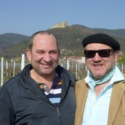 Oliver Zeter und Wein-Musketier Guido Keller, Stuttgart - ein tolles Team!