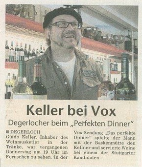 26.11.2009 Keller bei VOX