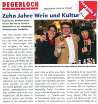 10 Jahre Wein-Musketier Guido Keller Stuttgart-Degerloch