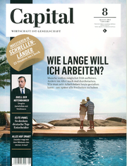 Titel: Guido Keller im Capital 08/14 Wie lange will ich arbeiten?