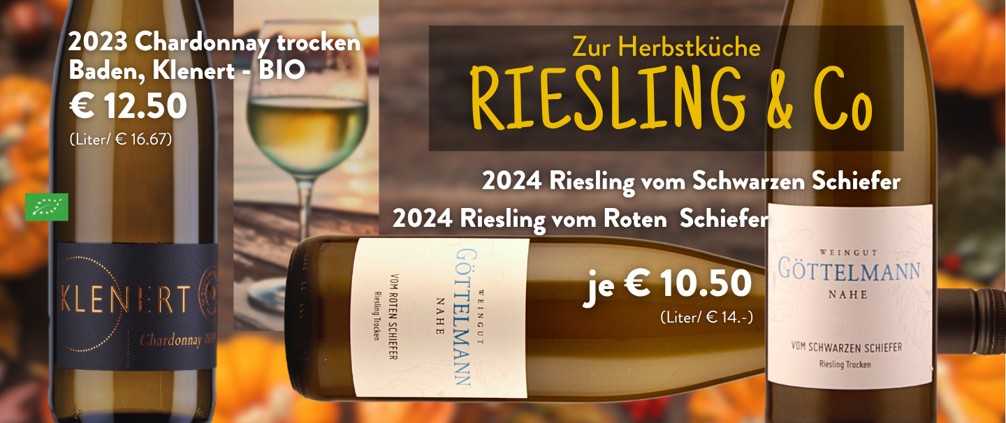 Riesling & Co zur Herbstküche bei Wein-Musketier Stuttgart