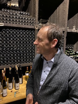 Das Team Wein-Musketier Stuttgart zum Winzerbesuch beim Weingut Ratzenberger in Bacharach - sein Riesling und Sekt im Wein-Musketier Stuttgart