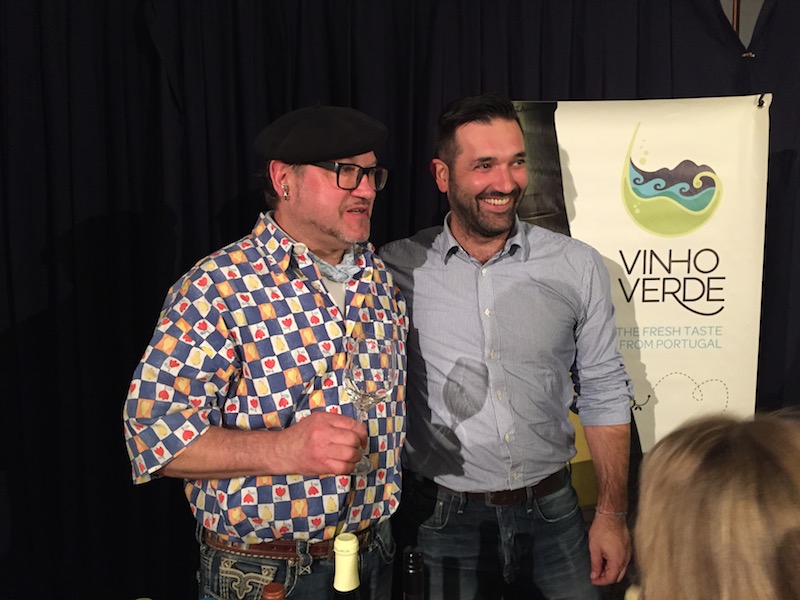 Antonio Monteiro - Vinho Verde Winzer in Stuttgart beim Wein-Musketier Guido Keller