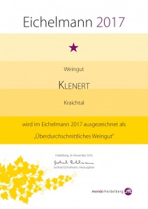 Das Weingut David Kleenert wurde vom Eichelmann 2017 ausgezeichnet. Seine Weine bei uns in Stuttgart zu kaufen!