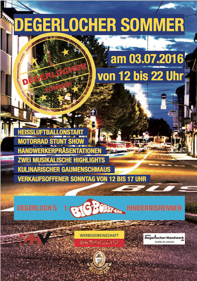 Der 2. Degerlocher Sommer mit Beteiligung von Ihrem Weinhandel in Stuttgart Degerloch - Weinverkostungen, Weinschläuche, Weinseminare in Stuttgart