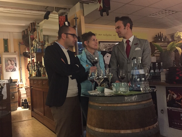 Tina James, Massimo Basile & Federico Laurie 