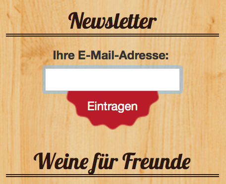 Abonnieren Sie den Newsletter für Weine & Champagner, Events und Partylocation in Stuttgart zum Mieten Abonnieren Sie den Newsletter für Weine & Champagner, Events und Partylocation in Stuttgart zum Mieten