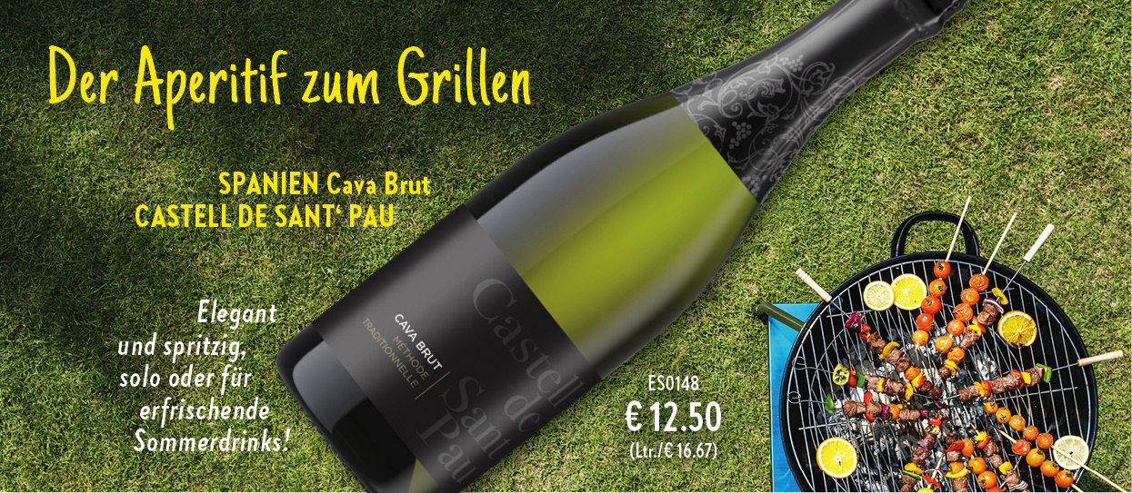 Perfekter Aperitif für Ihr Grillfest - auch zum Mixen geeignet bei WEIN-MUSKETIER Stuttgart