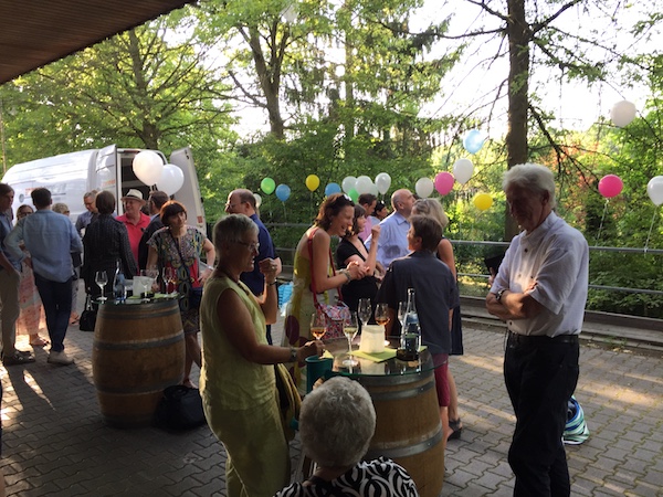 Bettina Linder über ihren Geburtstag im Wein-Musketier Stuttgart