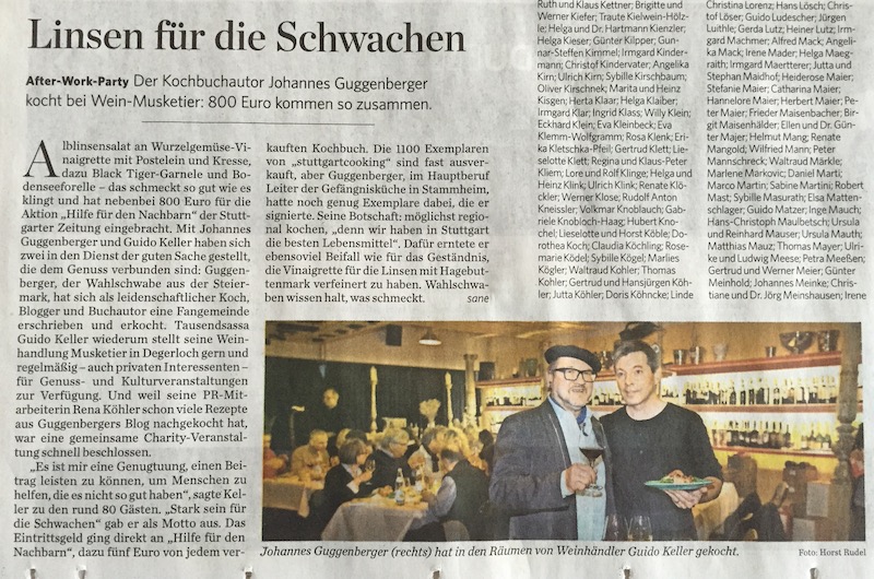 Stuttgarter Zeitung vom 7.2.2015 - Hilfe für den Nachbarn e. V.