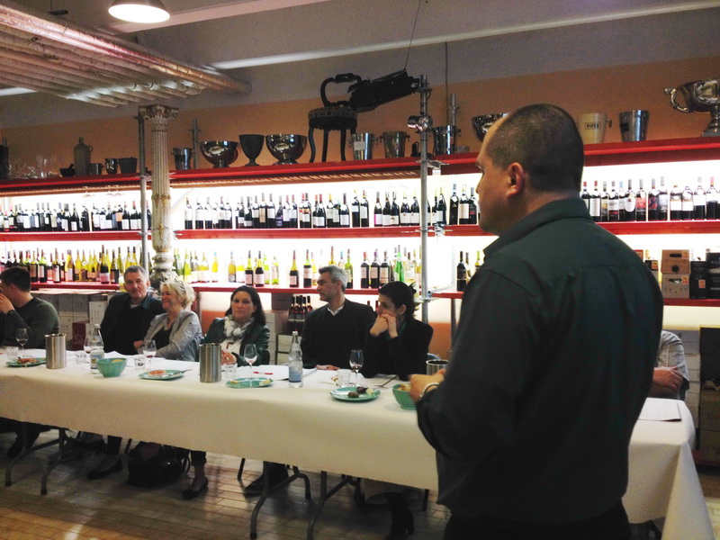 Weinseminar in Stuttgart mit Dr. Thomas Schuetz im Wein-Musketier Guido Keller