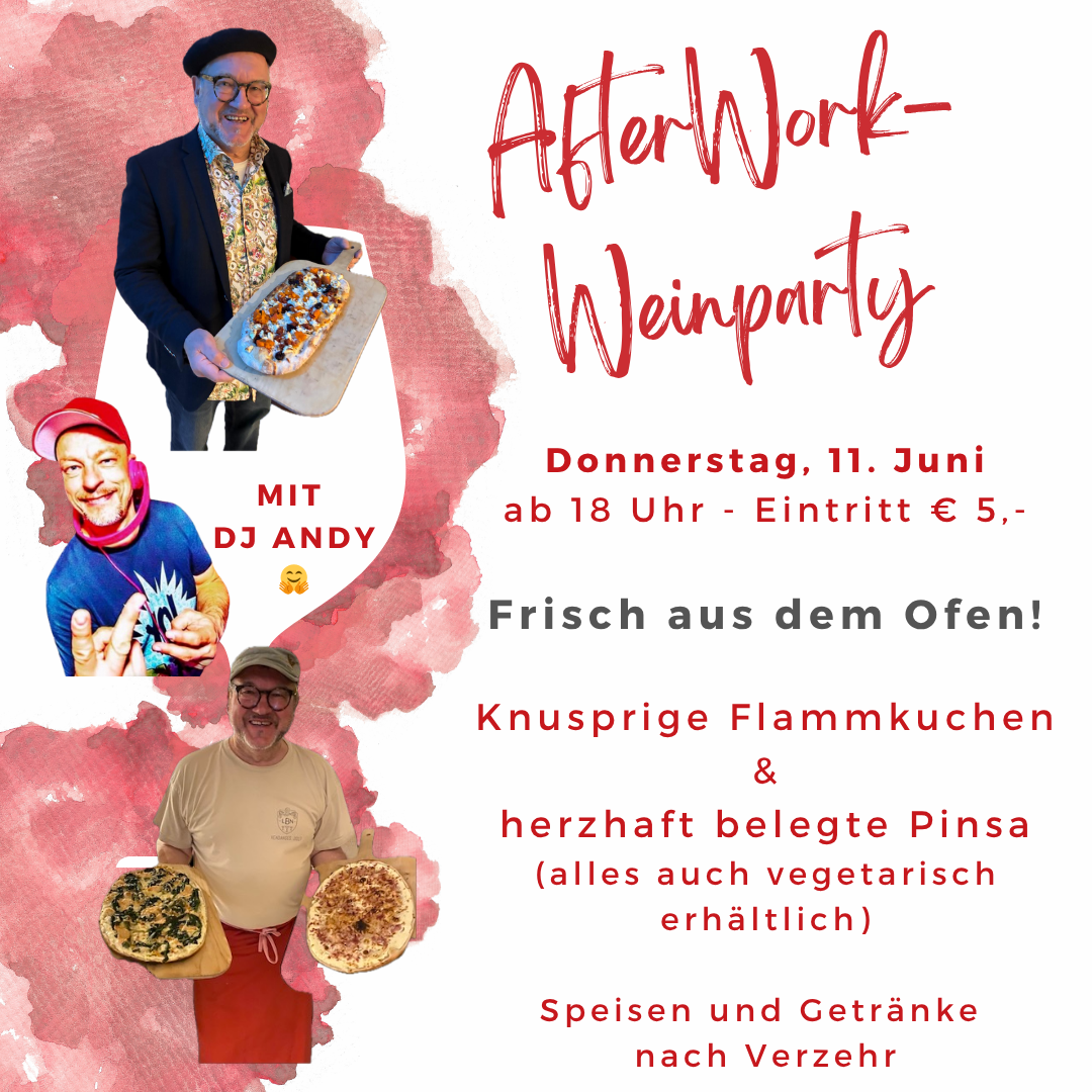 Afterwork-Weinparty in Stuttgart im Wein-Musketier Guido Keller Afterwork-Weinparty in Stuttgart im Wein-Musketier Guido Keller